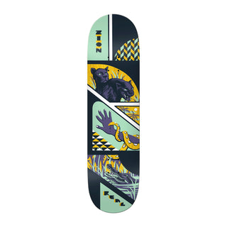 Real Premium Skateboard with Indy Trucks, Spitfire Wheels 8.06" Zion Storyboard