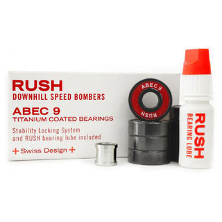 Rush Bearings Downhill Speed Bomber Abec 9