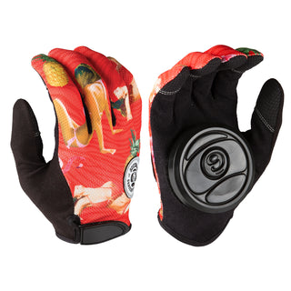 Sector 9 Longboard Slide Gloves Rush Red Medium