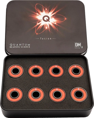 Quantum Bearing Science Fusion Series Ceramic Hybrid Skateboard Bearings Kit