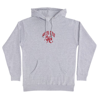 Santa Cruz Skateboards Hoody Dressen Pen Roses Center Pullover Grey Heather