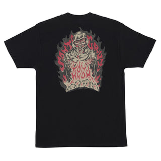 Santa Cruz Skateboards Shirt Knox Razor Pit Black