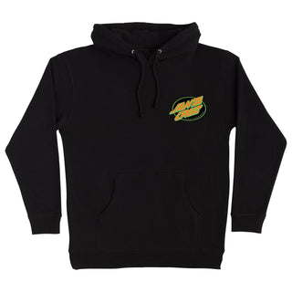 Santa Cruz Skateboards Hoody Speed Freaks Pullover Black