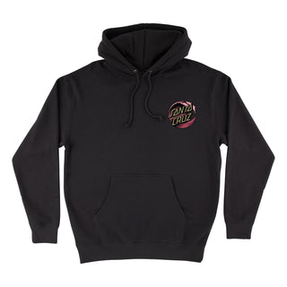 Santa Cruz Skateboards Hoody Wave Dot Pullover Asphalt/Merlot