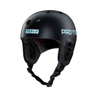 Pro Tec Helmet Sky Brown Full Cut Certified Black Size XM