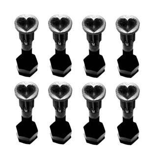 Screw City Skateboard Mounting Hardware 1" - Heart