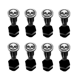 Screw City Skateboard Mounting Hardware 1" - Skull