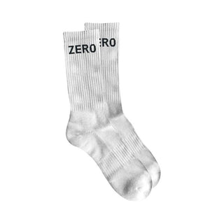 Zero Skateboards Socks Army White