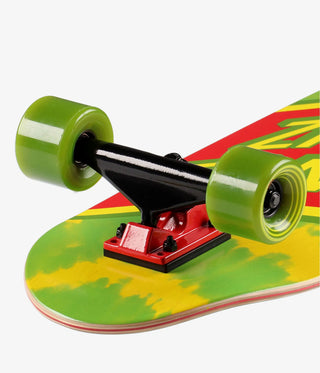 Santa Cruz Skateboard Cruiser Complete Rasta Tie Dye Street 8.79" x 29.05"