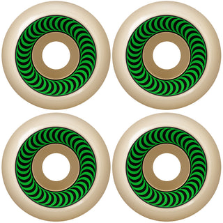 Spitfire Skateboard Wheels 52mm 99A F4 OG Classics with Bronson Pro G3 Bearings