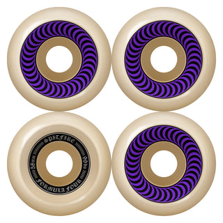 Spitfire Skateboard Wheels 58mm 99A F4 OG Classics with Bronson Pro G3 Bearings