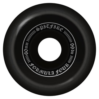 Spitfire Skateboard Wheels 60mm F4 99A OG Classics Black