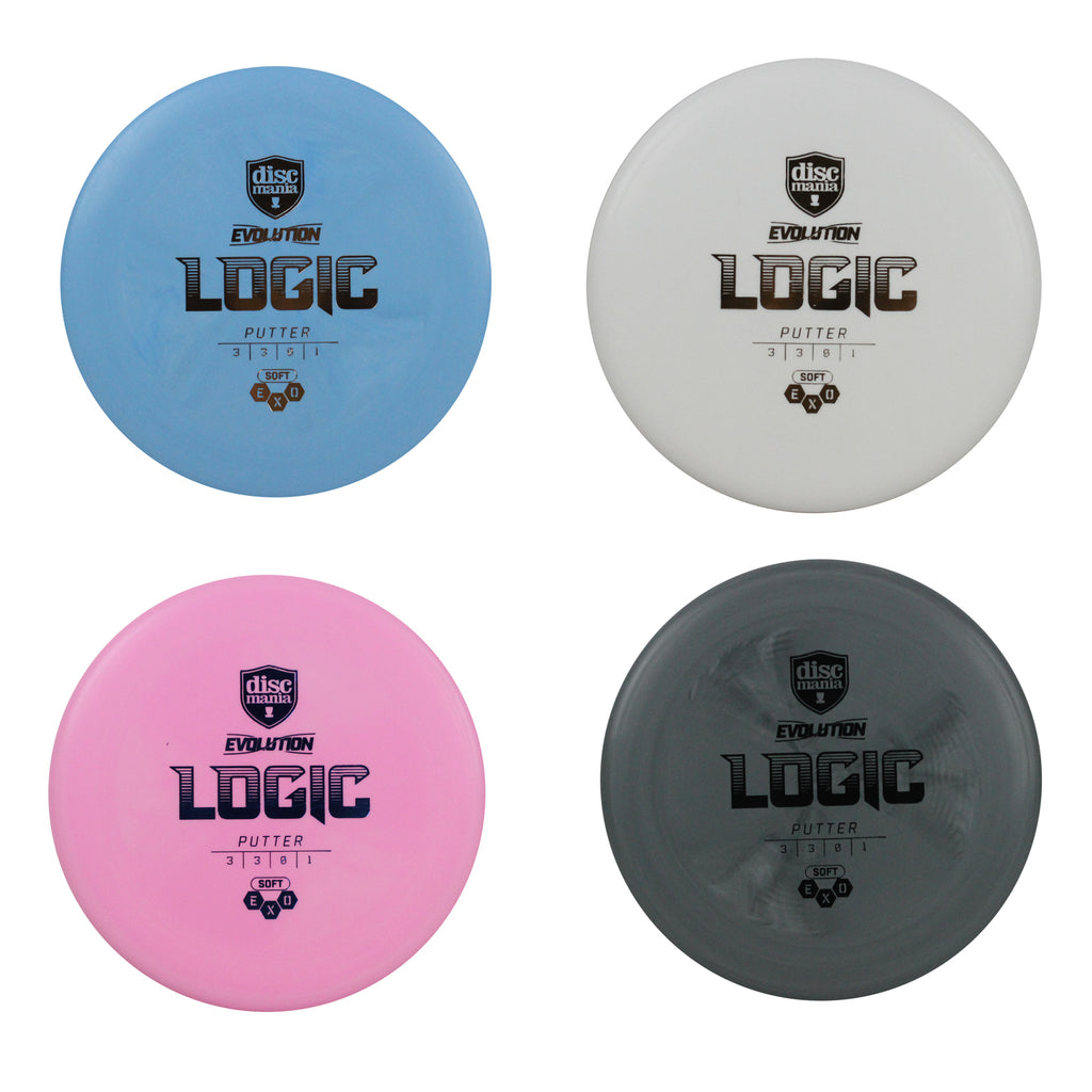 Discmania Disc Golf Soft Exo Logic Putter 3 / 3 / 0 / 1 - Choose Exact ...