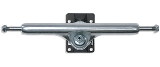 Slappy x Heroin Skateboard Trucks ST1 Hollow Wide Boys 11.0" Silver/Black Pair