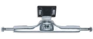 Slappy x Heroin Skateboard Trucks ST1 Hollow Wide Boys 11.0" Silver/Black Pair