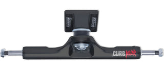 Slappy x Curb Killer Skateboard Trucks ST1 Inverted Matte Black 9.0" Pair