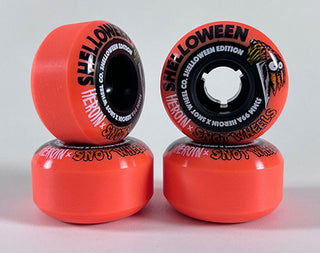 Snot Wheel Co. Skateboard Wheels 53mm Shelloween Boogerthane 99A Orange