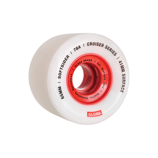 Globe Wheels Softsider 65mm 78A White/Red