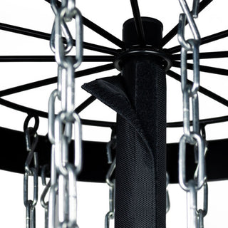 MVP Disc Golf Black Hole Sound Barrier Basket Chains Noise Damper