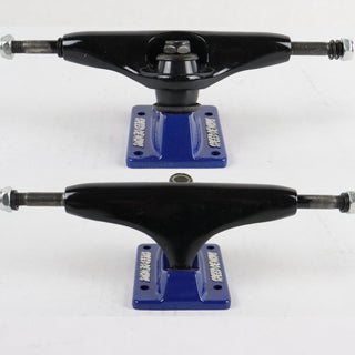 Speed Demons Skateboard Trucks Black/Navy 7.6" Axle (Pair)