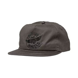 Spitfire Wheels Hat Flying Classic Snapback Charcoal
