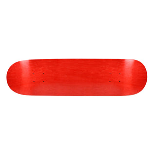 Moose Deck Blank Stained Red 8.5"