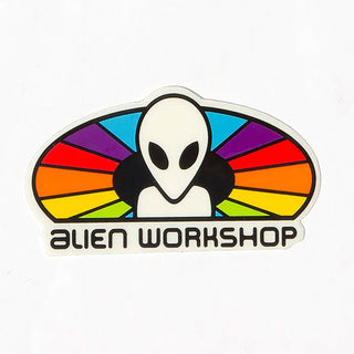 Alien Workshop Skateboard Sticker Spectrum Multi 2.75"