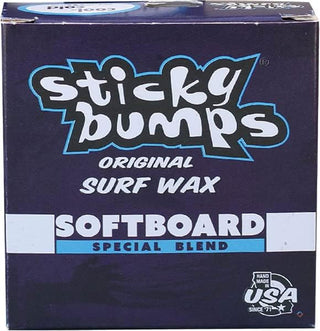 Sticky Bumps Surf Wax Softboard Soft Top Special Blend Cool/Cold Single Bar