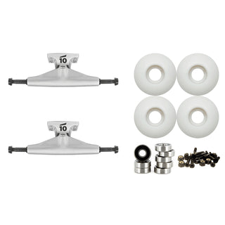 Tensor Mag Light (8.0") Skateboard Trucks 52mm Wheels and Bearings Combo Package
