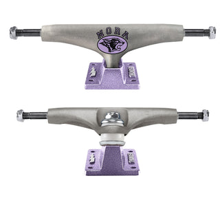 Thunder Skateboard Trucks Nora Pro Edition Campus Raw/Lavender 149 (8.5") Pair