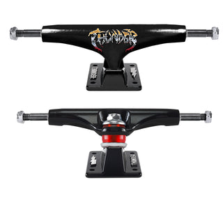 Thunder Skateboard Trucks Severed Hollow Lights Gloss Black 149 (8.5") Pair