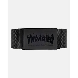 Thrasher Magazine Belt Flame Web