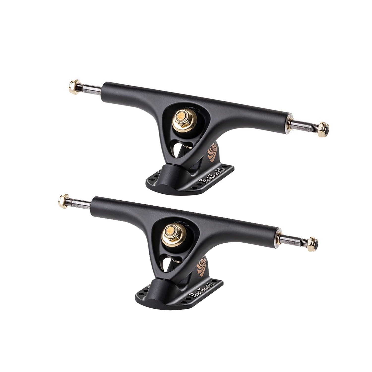 Paris Trucks V3 180mm 50Â° Matte Black (Pair) – TGM Skateboards