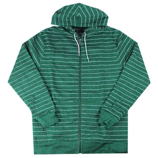 Stash Pocket Hoodie Vapor Stripe Green
