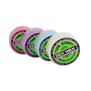 Mr. Zogs Sex Wax Original Cold Water Surf Wax 4-Pack