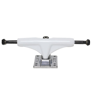 Core Hollow Trucks 5.0 (7.75") White With Silver Base (Hollow Kingpin)