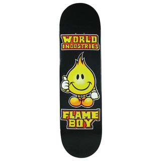 World Industries Skateboard Solid Gold Flameboy 8.3" Krux, Independent, Sml Upgrade