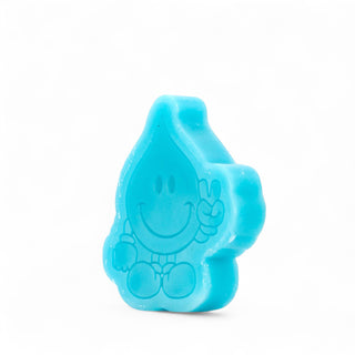 World Industries Skateboard Wax Wet Willy Blue with Sticker
