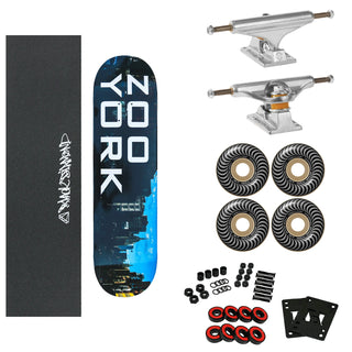 Zoo York Complete Bowery 8.25" Independent Trucks, Spitfire Wheels