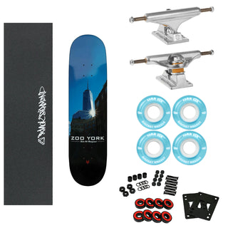 Zoo York Complete Excelcior 8.0" Independent Trucks, Soft Wheels