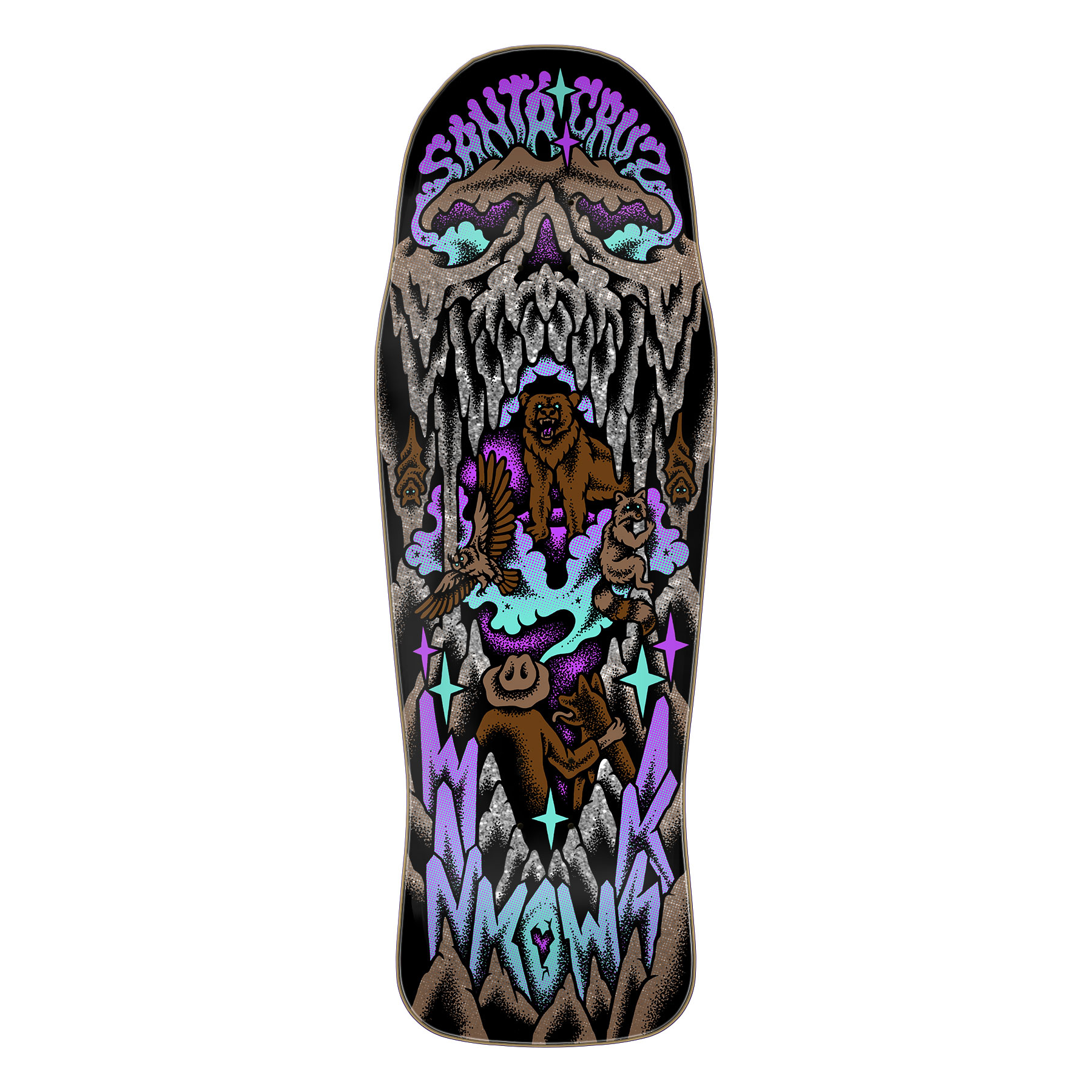 Santa Cruz Skateboard Deck Winkowski Crystal Cave 10.34