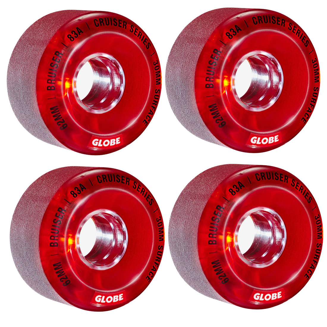 Amazon.com: Globe Conical Cruiser Skateboard Wheel,Clear