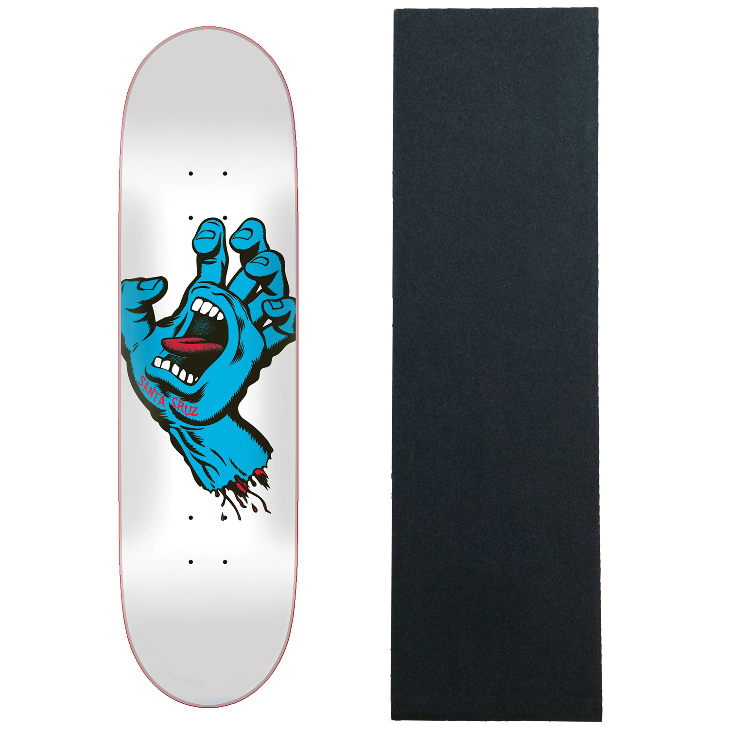 Featured image of post Santa Cruz Screaming Hand Skateboard Decks Santa cruz screaming hand 10 preissue shaped skateboard deck jim phillips rare