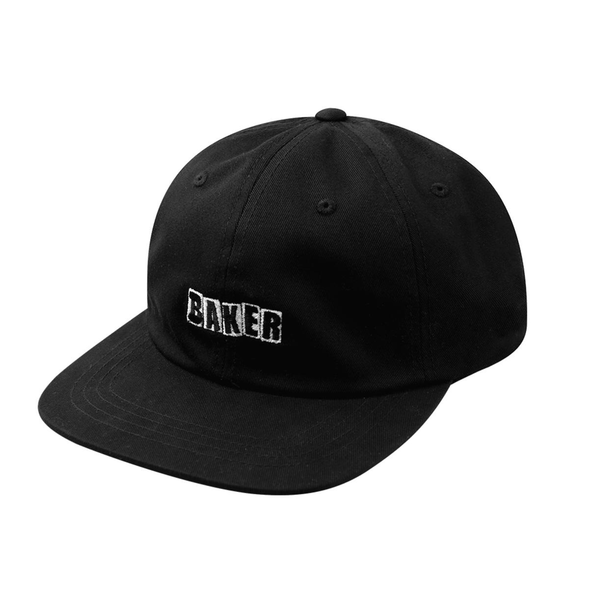 Baker Skateboard Hat Brand Logo Snap Back Black/White | eBay