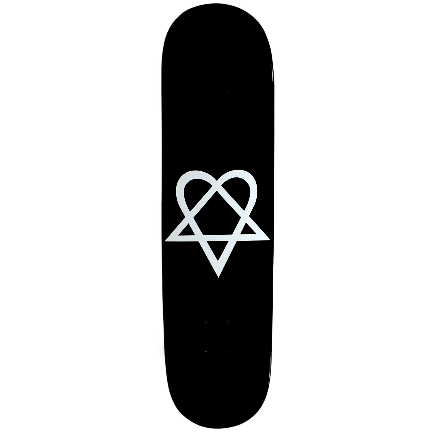 HEARTAGRAM Skateboard DECK cky bam BLACK 8.0in Decks eBay