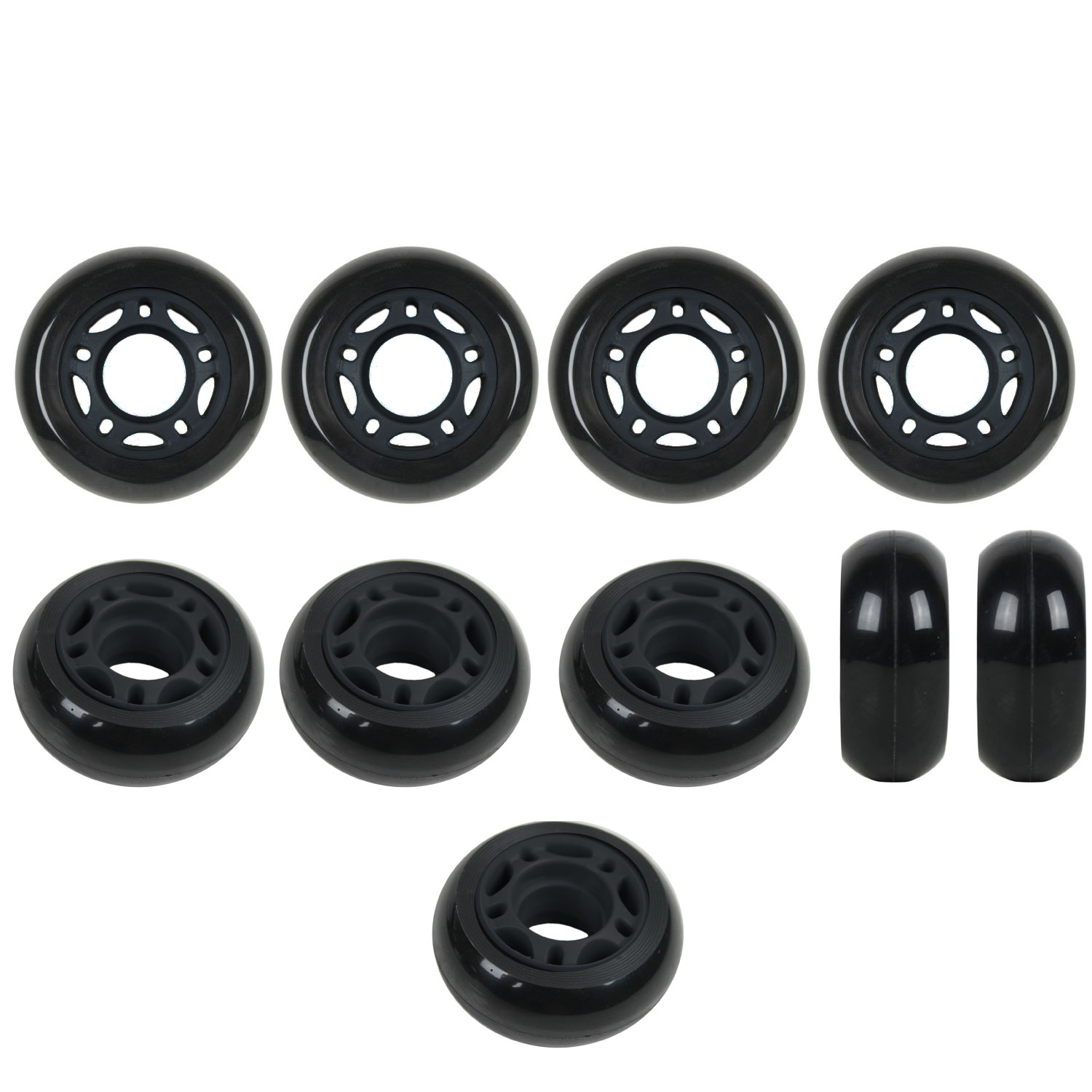 ROLLER HOCKEY GOALIE WHEELS 60mm 82a Set of 10 for Inline Skates | eBay