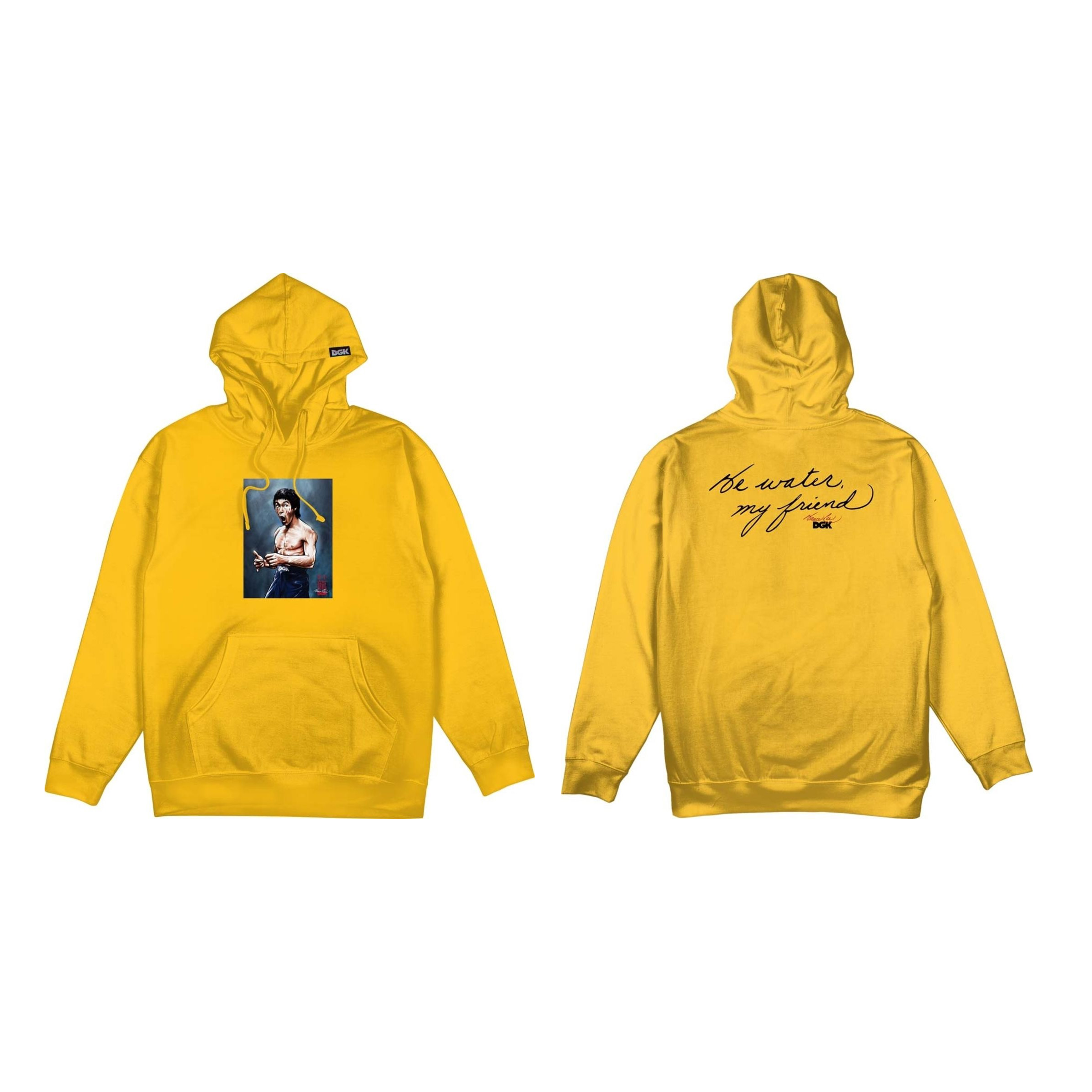 bruce lee yellow hoodie
