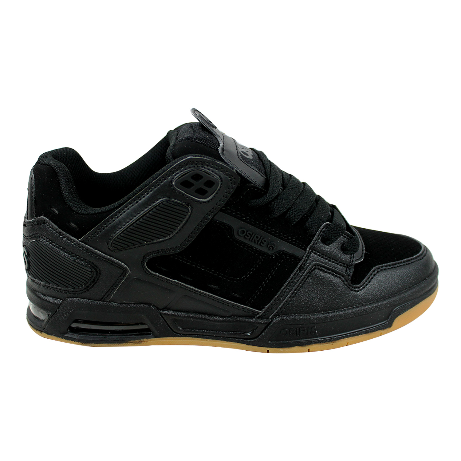 Osiris Skateboard Shoes Peril Black/Gum 