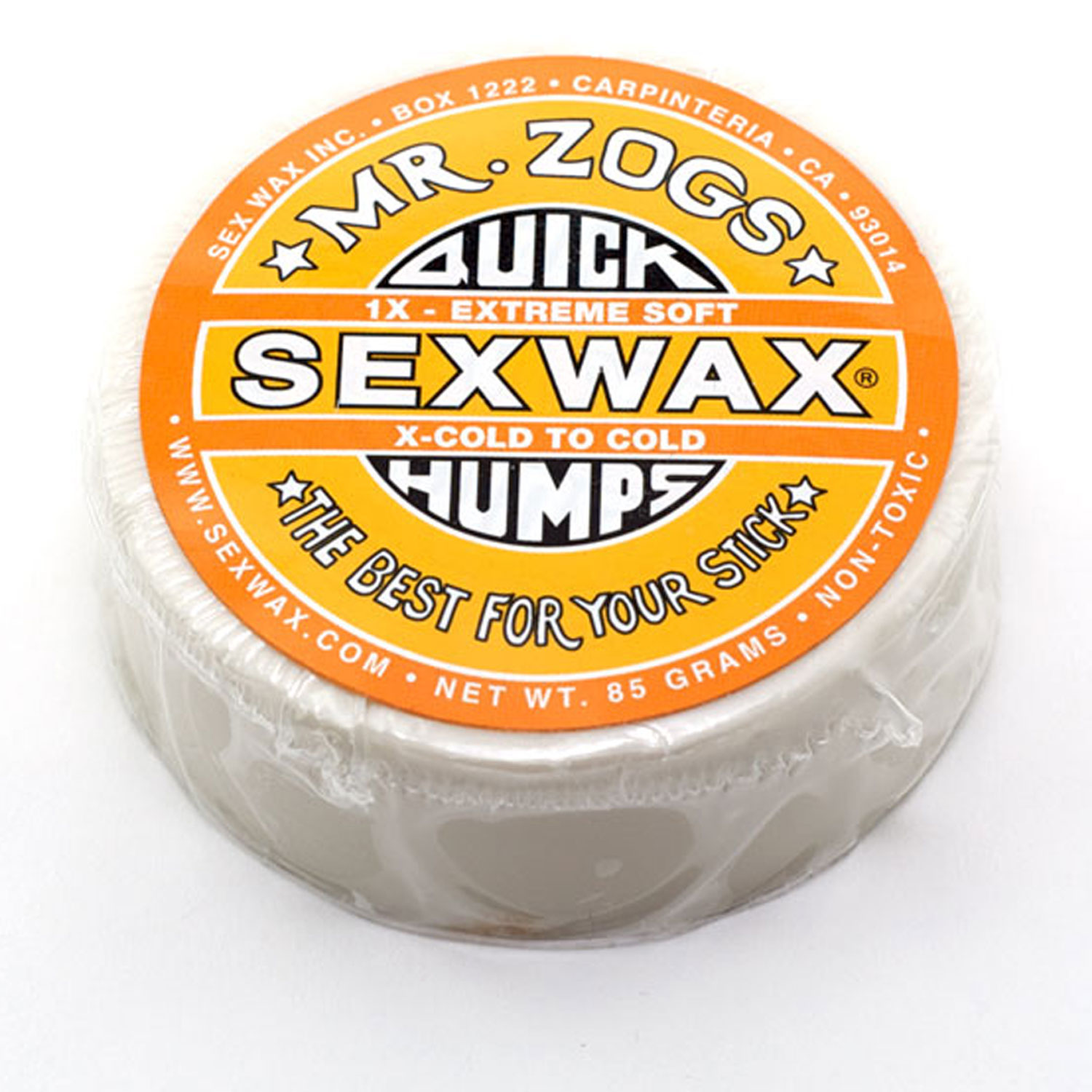 Sex Wax QUICK HUMPS 1X SURF WAX Pack of 2 Mr. Zogs.