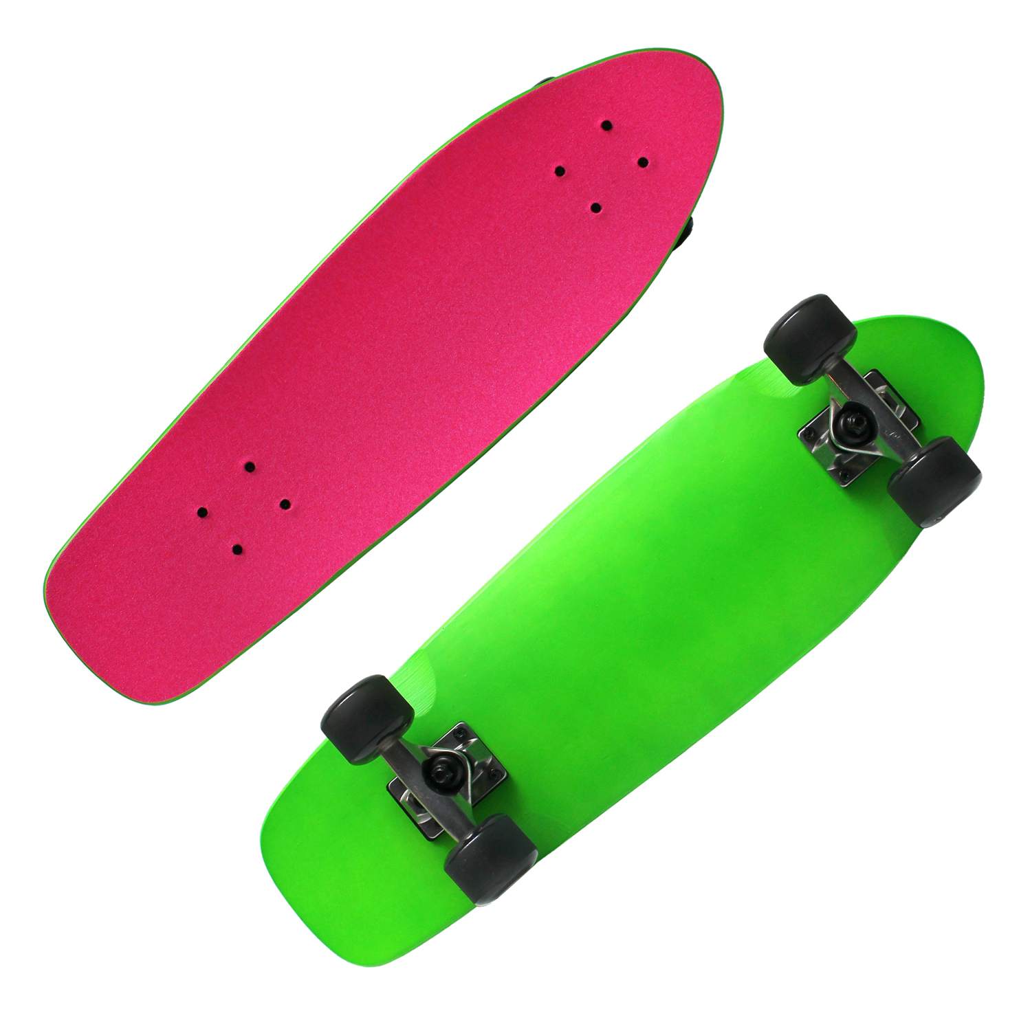 mini skateboard pink